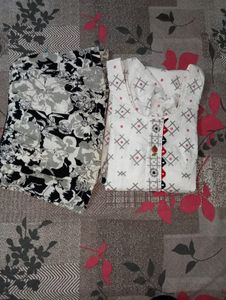 Beautiful Black White Lining  Suite With Sarara