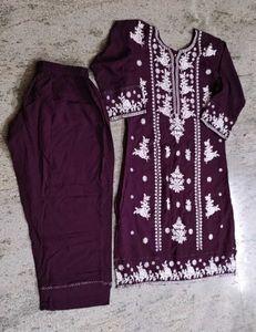 Chikankari Kurta Set 😍