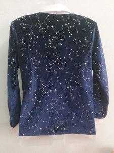 Velvet Blue Tops