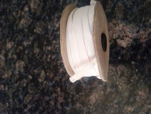 White Elastic Roll