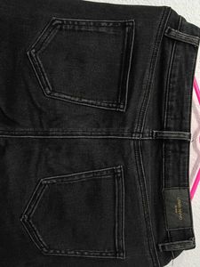 Urban Outfitters Washed Black Flare Jeans