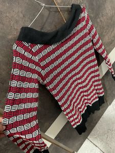NEW🔥Striped Boat Neck Sweater