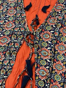 Floral Print Kurta Set