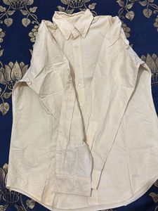 Polo ralph lauren yellow oxford shirt