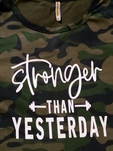Camouflage Print Unisex Tshirt