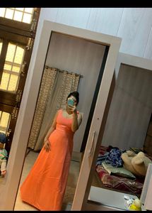Beautiful Coral Gown❤️🎀💝