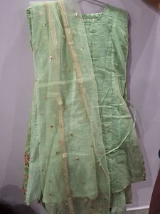 Kurts Set With Duppata And Sharara