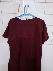 Comfortable Maroon T-shirt