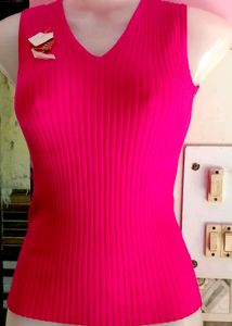 Sleeveless Sweater Woolen