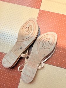 Beige And Gold sandals Size 41!