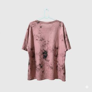 Pink Tie-Dye Graphic T-Shirt