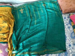 Used Georgette Saree - In Good Condition