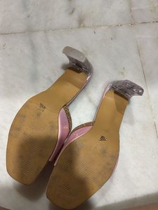 Glass heel Footwear