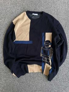 Unique Graphic Robot Sweater