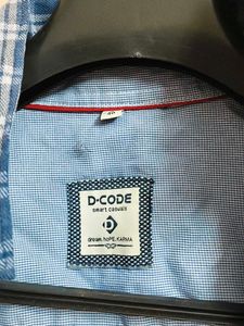 Blue Plaid Long Sleeve Shirt