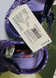 Disney Frozen Sandals With Velcro Closure