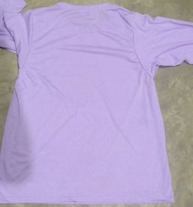 Lavender Long Sleeve T- Shirt