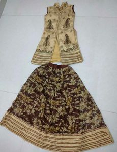 Girls' Ethnic Lehenga Choli Set