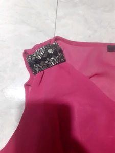 Pink Embellished Top