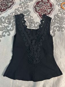 Black Lace Top