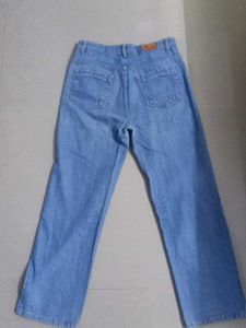 Light Blue Straight Fit Jeans