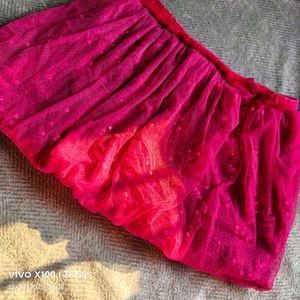 751312. Sparkly Pink Tulle Skirt