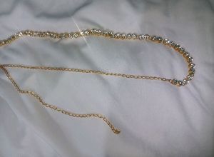 Golden Stone Embellished Waist Band