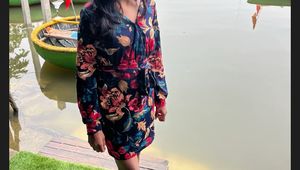 Solid Bodycon Multicolour Dress