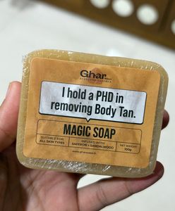 Ghar Detan And Glamveda Glutathione Soaps