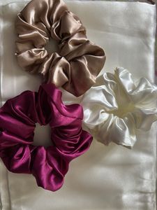Silky Scrunchie Set