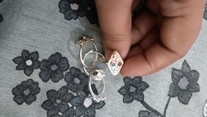 Silver Toy Ring Two Sets