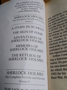 Sherlock Homes Vol1and Vol 2