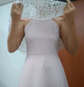 Soft girl Aesthetic Pink Dress