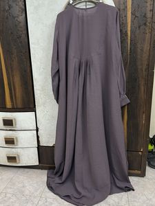 Elegant Ruffled Abaya/Dress