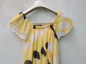 New With Tag Korean Frill Cute Flair Top