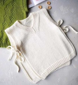 Hand-Knit Vests - Adorable Set