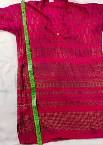 Short Pink Kurta