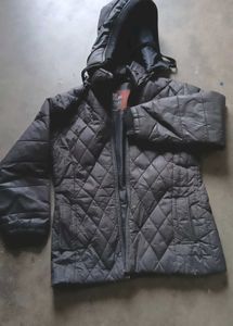 Quilted Hooded Jacket for kids