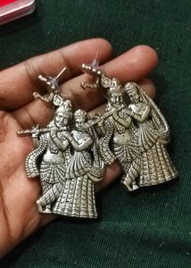 Radhakrishna Earings Light Weight.