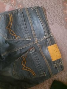 Distressed Denim Jeans