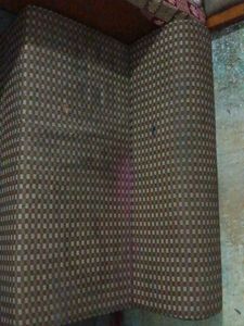 Brown Checker Couch