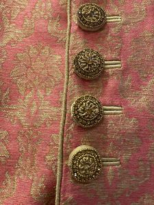 Elegant Sherwani - Pink &amp; Gold