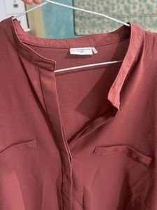 Rust Colored Blouse