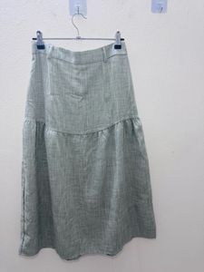 Trendyol Green Skirt Set