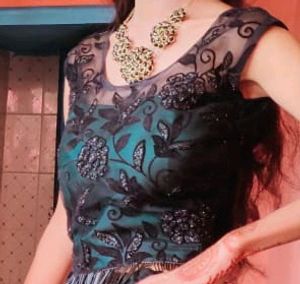 New Dark Green Beautiful Dress For Girls... Extr