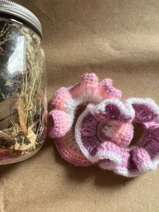 Handmade Crochet Scrunchies - Set of 2