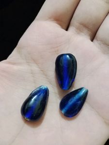 Blue Glass Beads