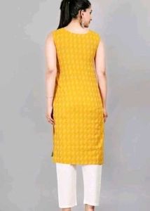 Sale / Emboidaray Work Cotton Kurta