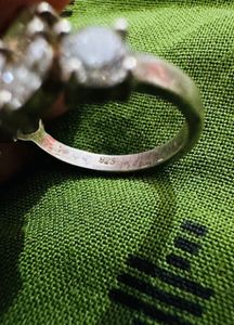 Elegant Open Cuff Ring with Cubic Zirconia