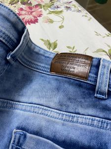 Denim Pencil Skirt